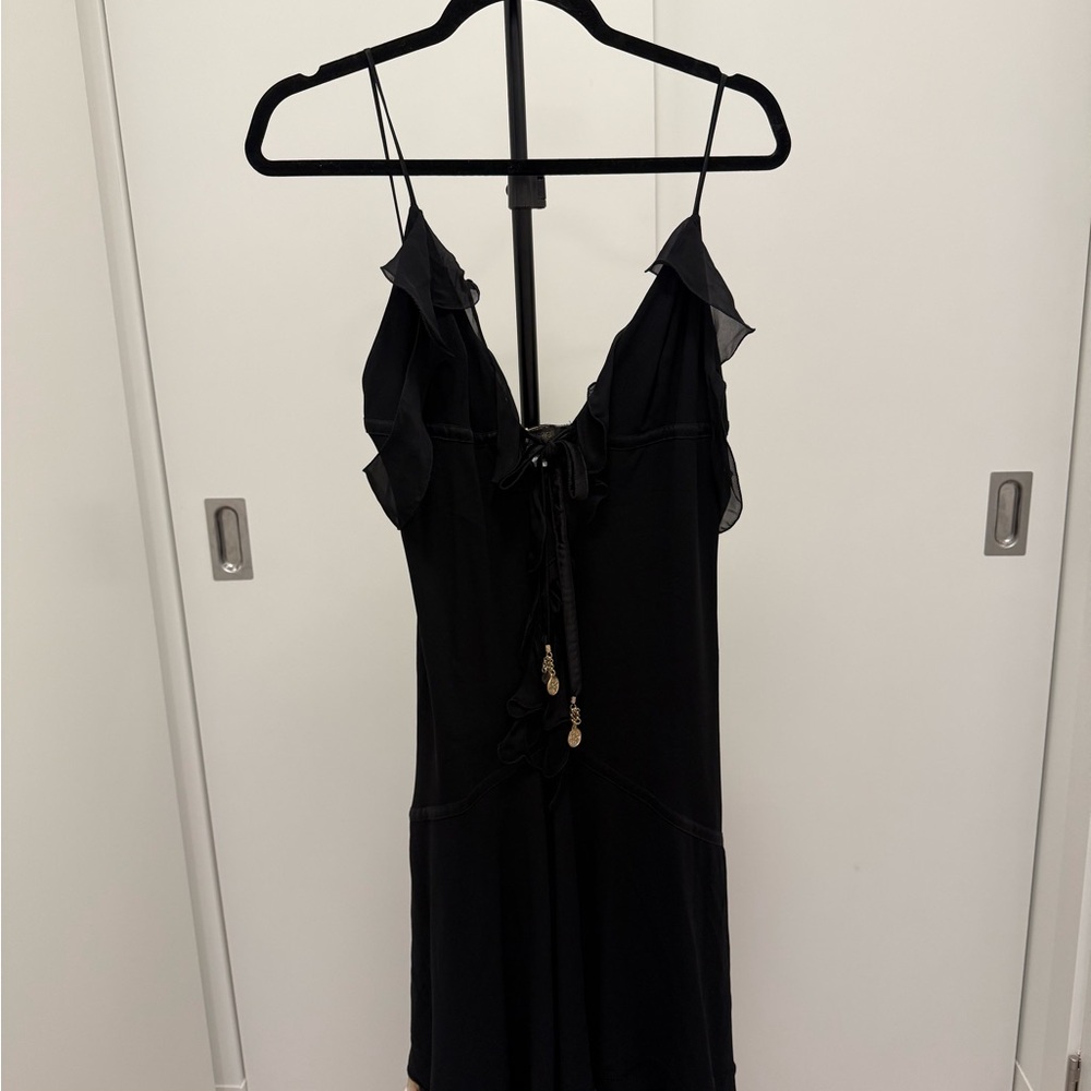 Roberto Cavalli Vintage Silk Siren Dress in Black - Picture 12 of 12